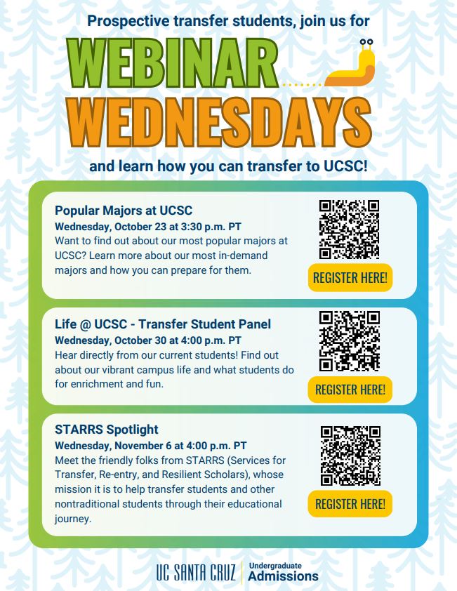 UCSC Transfer Webinar